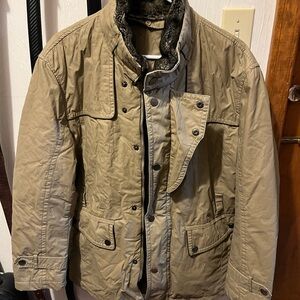 Vintage Men’s Parka With Fur